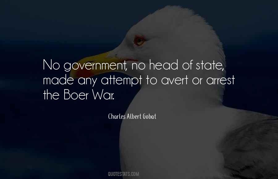 Head Of State Quotes #391608