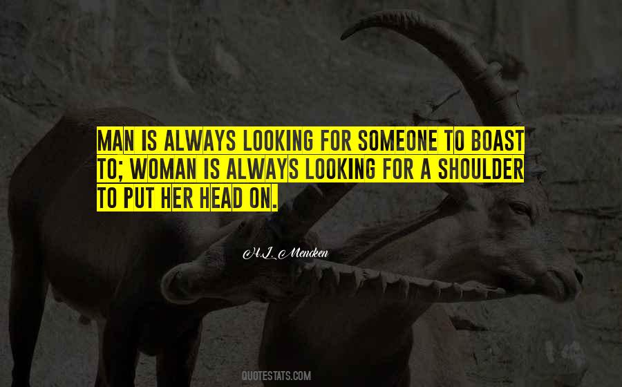 Head On Shoulder Quotes #1644236