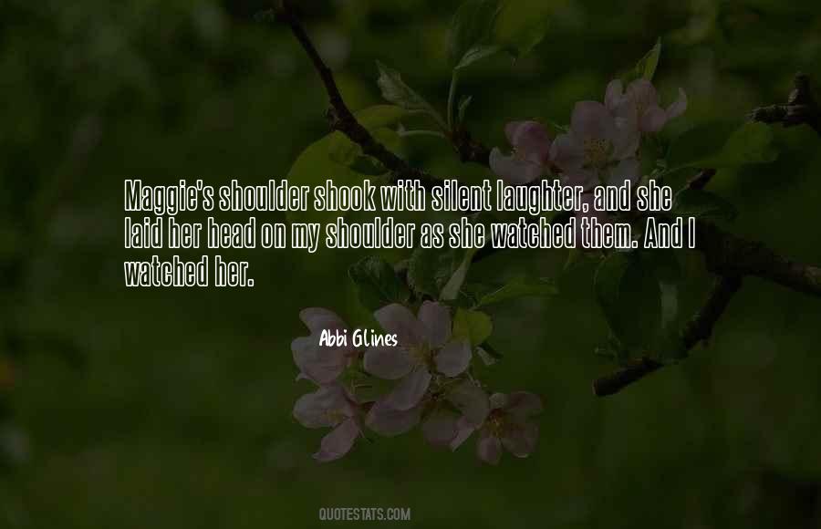 Head On Shoulder Quotes #212329