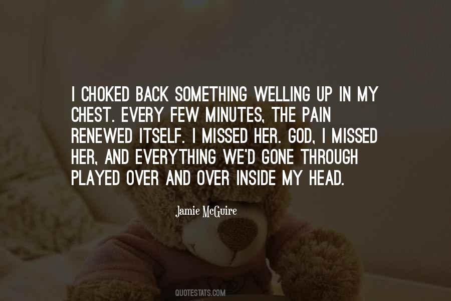 Head On Your Chest Quotes #1053918