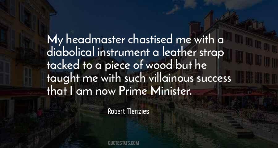 Headmaster Quotes #108283