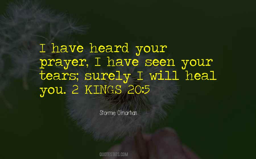 Heal Prayer Quotes #601476