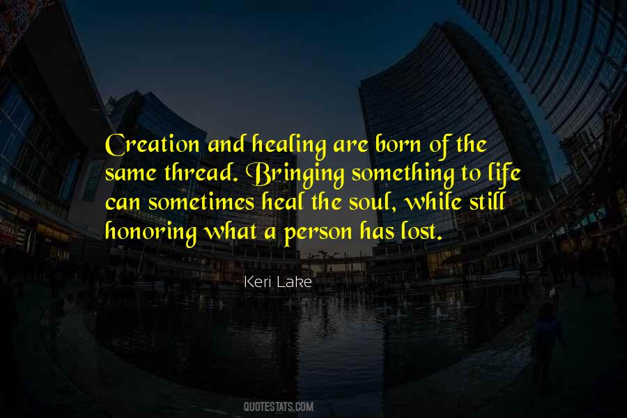 Heal Soul Quotes #1150242