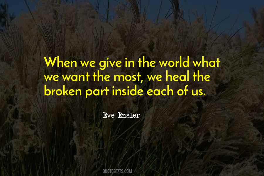 Heal The World Quotes #1062547