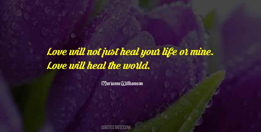 Heal The World Quotes #1443703