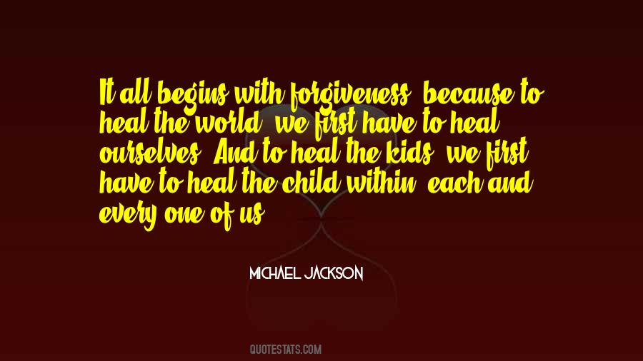 Heal The World Quotes #668409