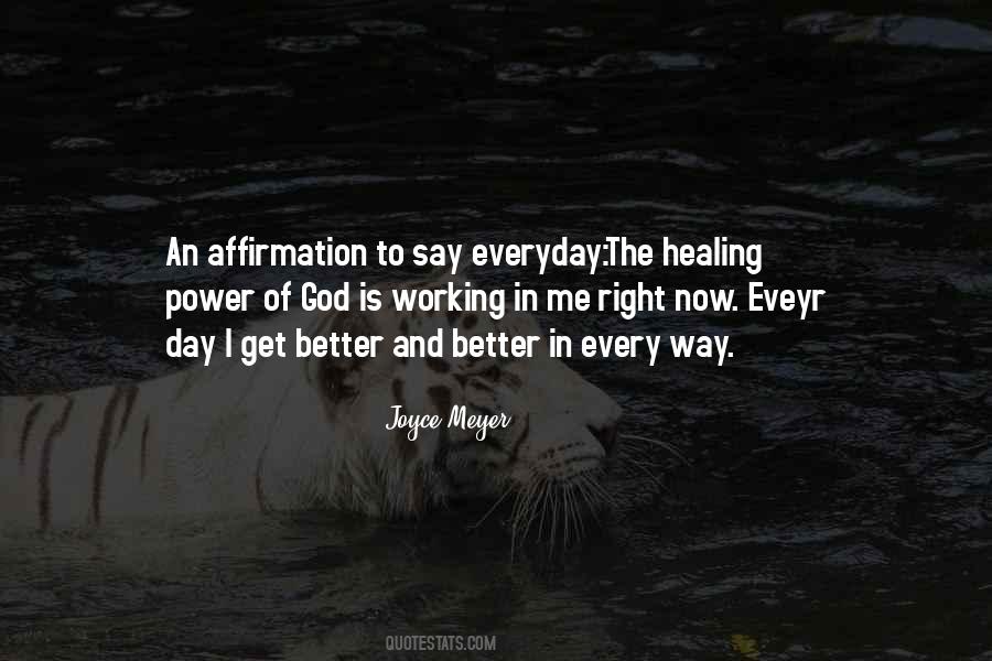 Healing Power Of God Quotes #583752