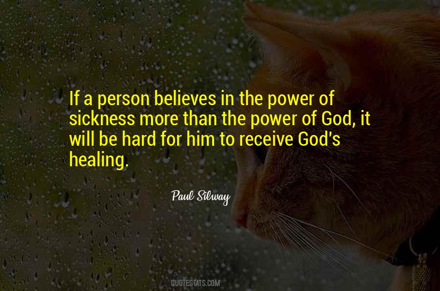Healing Power Of God Quotes #725747