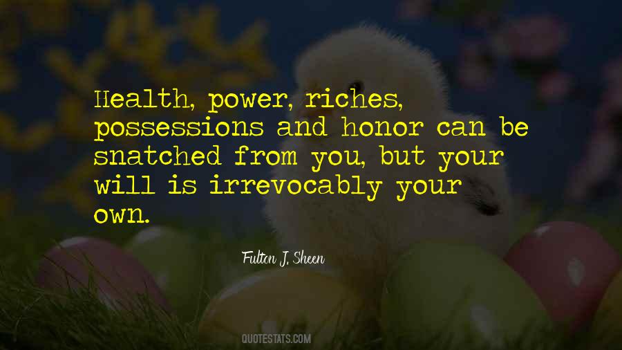 Health And Prosperity Quotes #1245286