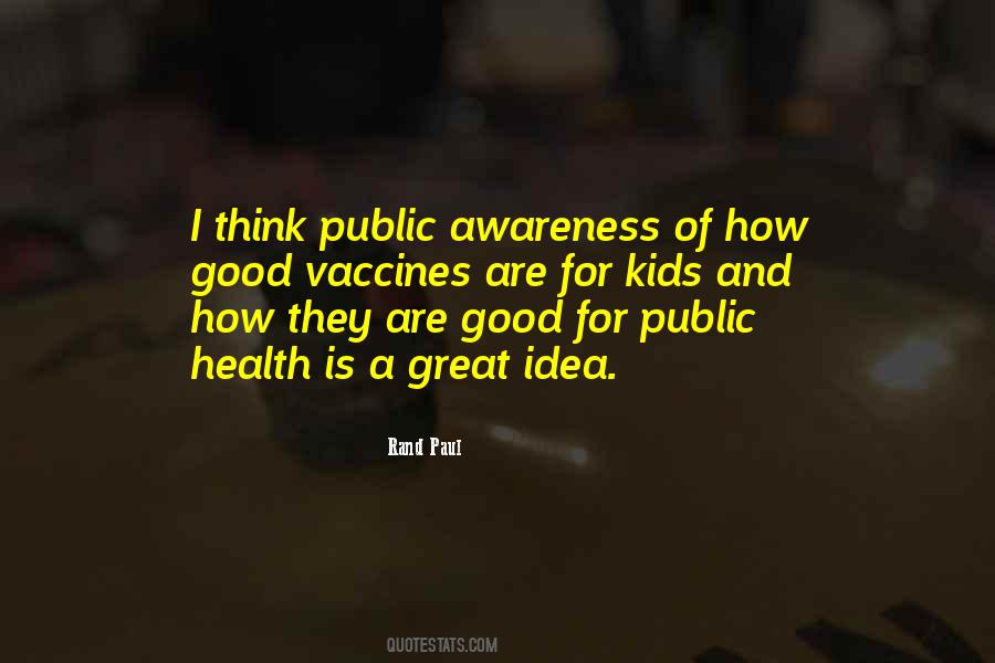 Health Awareness Quotes #1306128