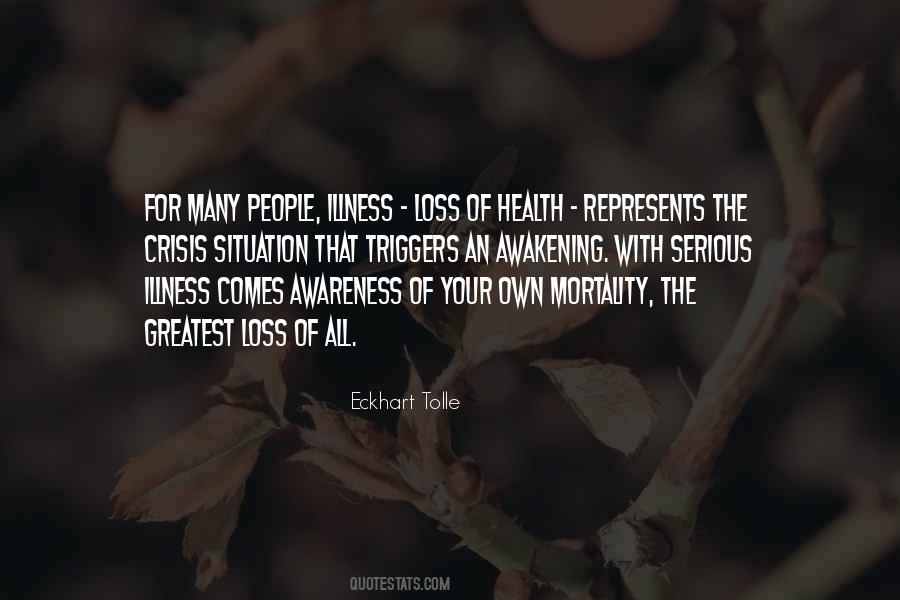Health Awareness Quotes #418071