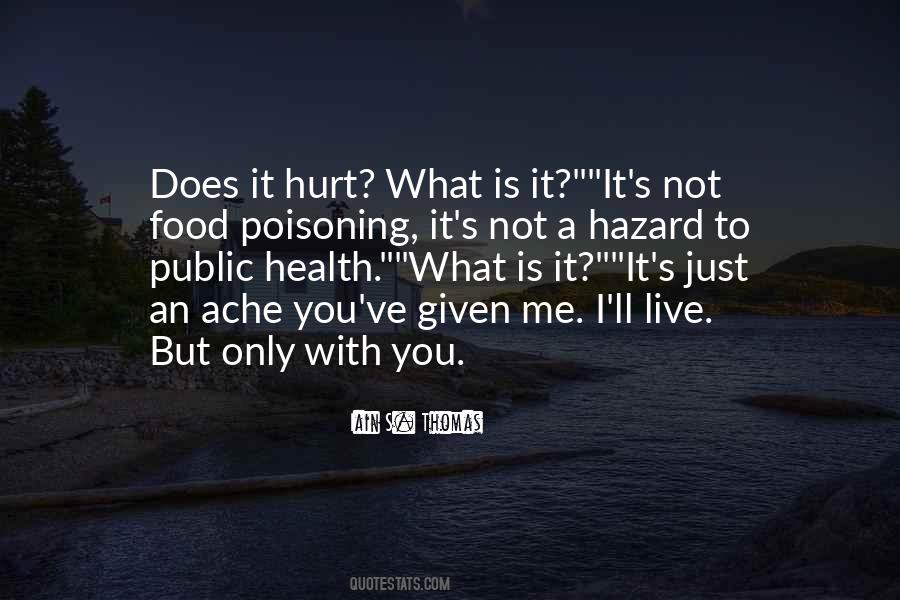 Health Hazard Quotes #1557536