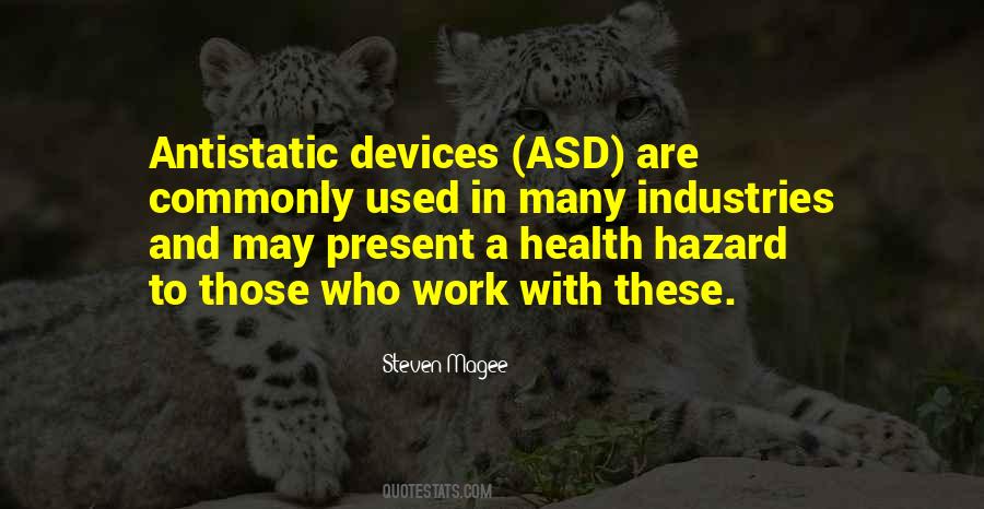 Health Hazard Quotes #1597479