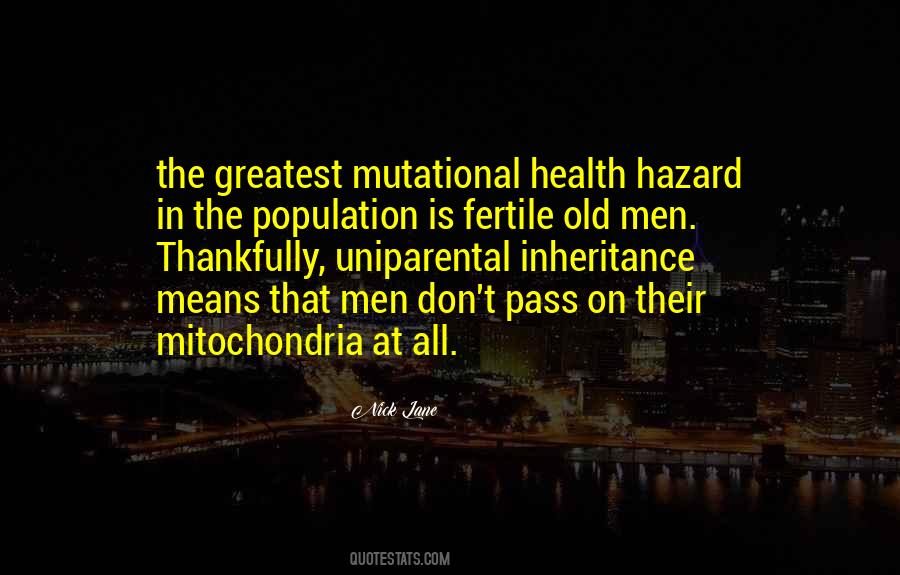 Health Hazard Quotes #301201