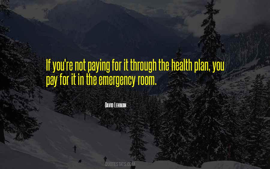 Health Plan Quotes #963873