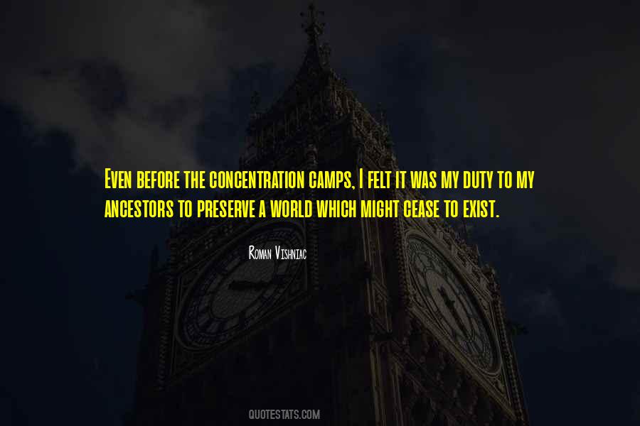 Quotes About The Concentration Camps #1218598