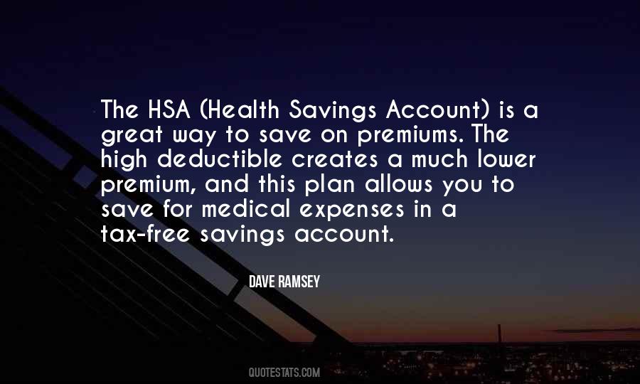 Health Savings Account Quotes #402670