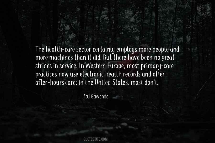 Health Sector Quotes #8808
