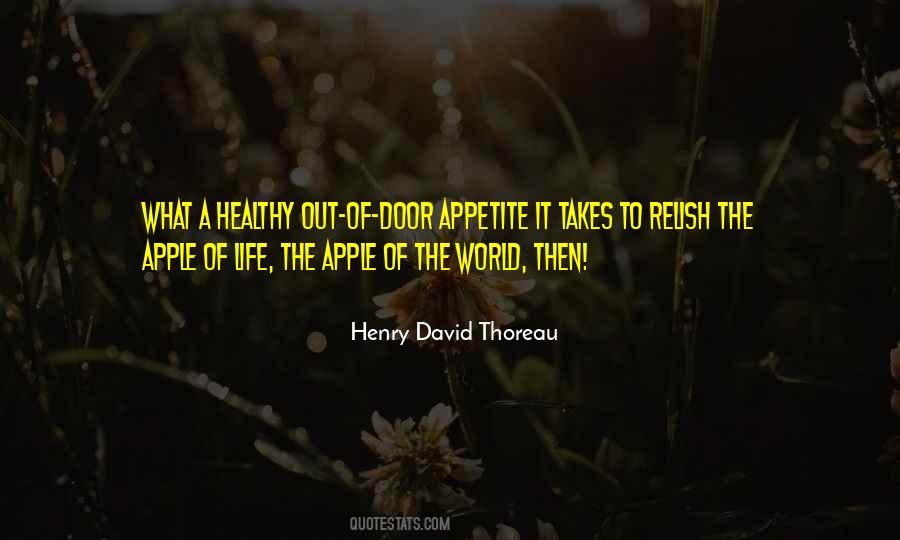 Healthy Appetite Quotes #204491