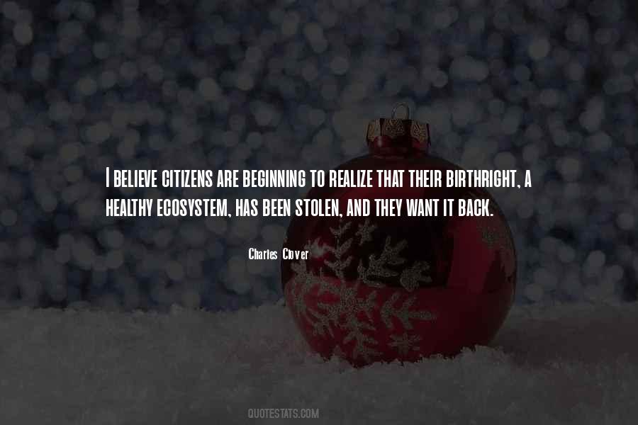 Healthy Citizens Quotes #1117122