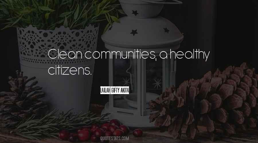 Healthy Citizens Quotes #1326986