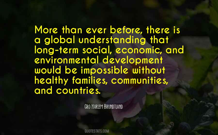Healthy Families Quotes #1268230