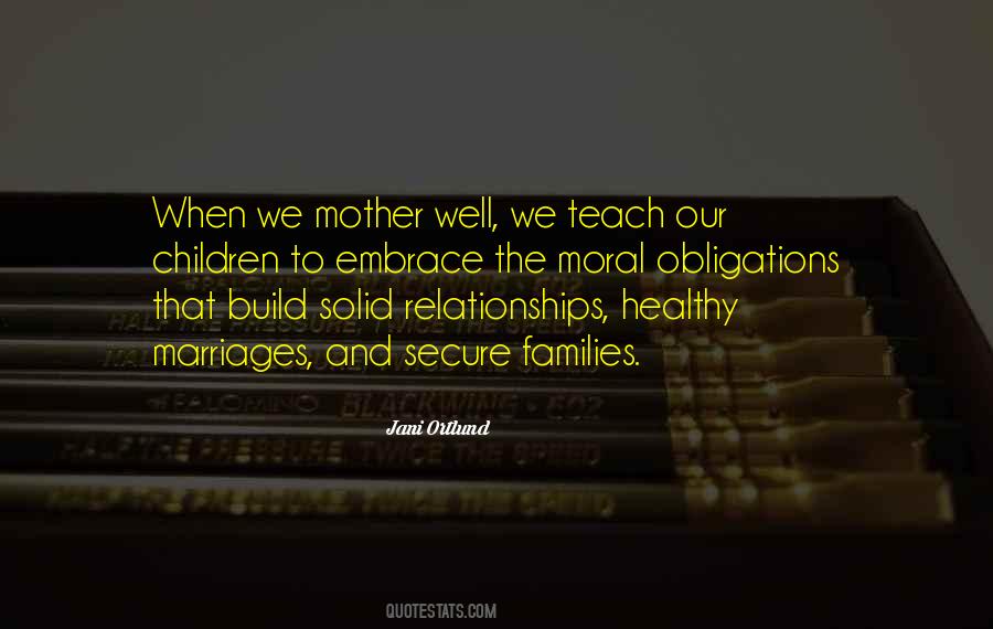 Healthy Families Quotes #1331892