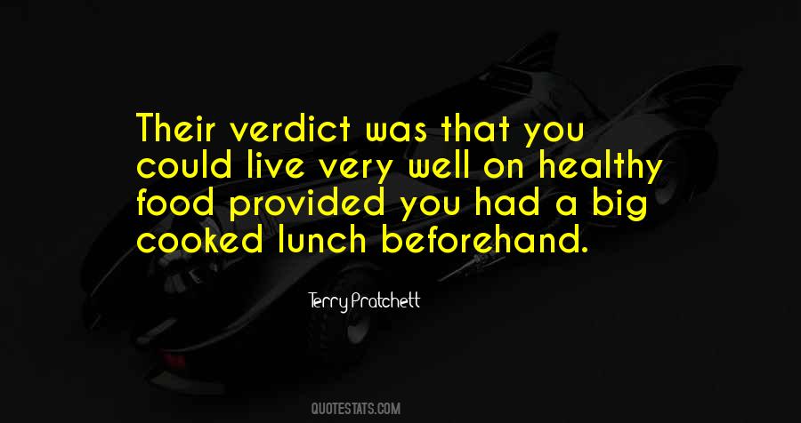 Healthy Lunch Quotes #123801