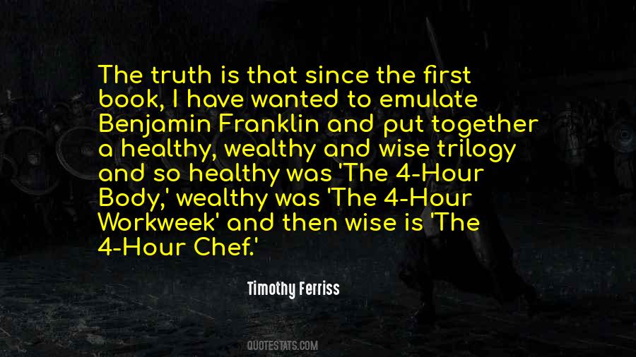 Healthy Wealthy And Wise Quotes #1579824