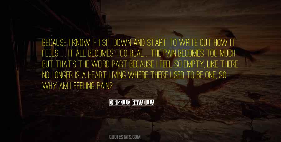 Heart And Pain Quotes #236042