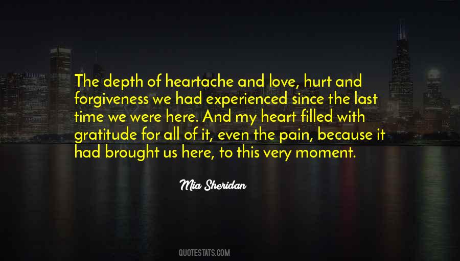 Heart And Pain Quotes #328792