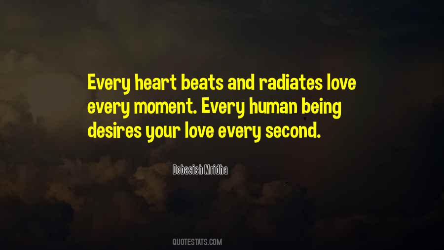 Heart Beats Love Quotes #1433357