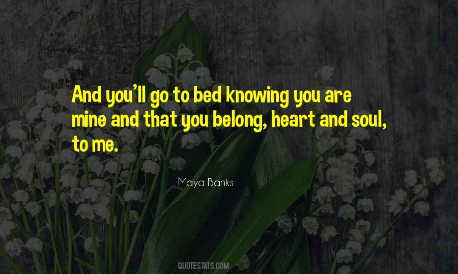 Heart Belong Quotes #223668