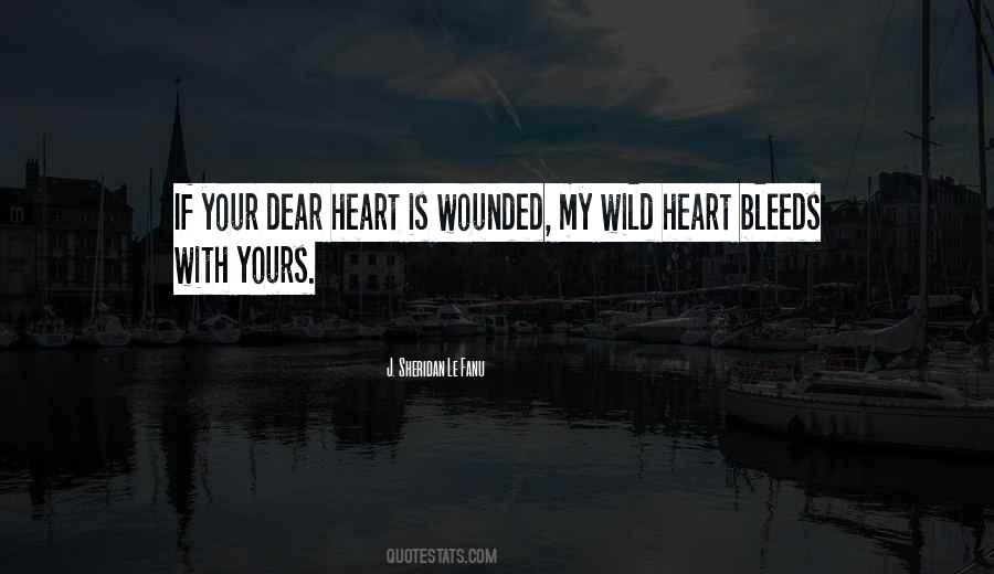 Heart Bleeds For You Quotes #1663101