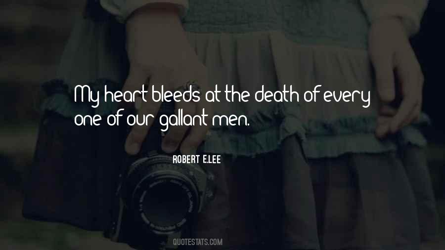 Heart Bleeds Quotes #1351094