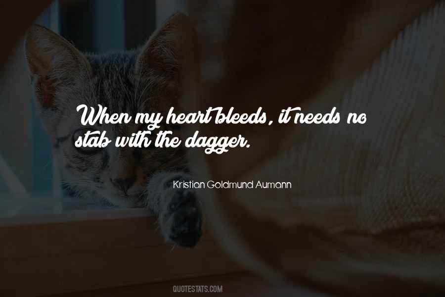 Heart Bleeds Quotes #157684