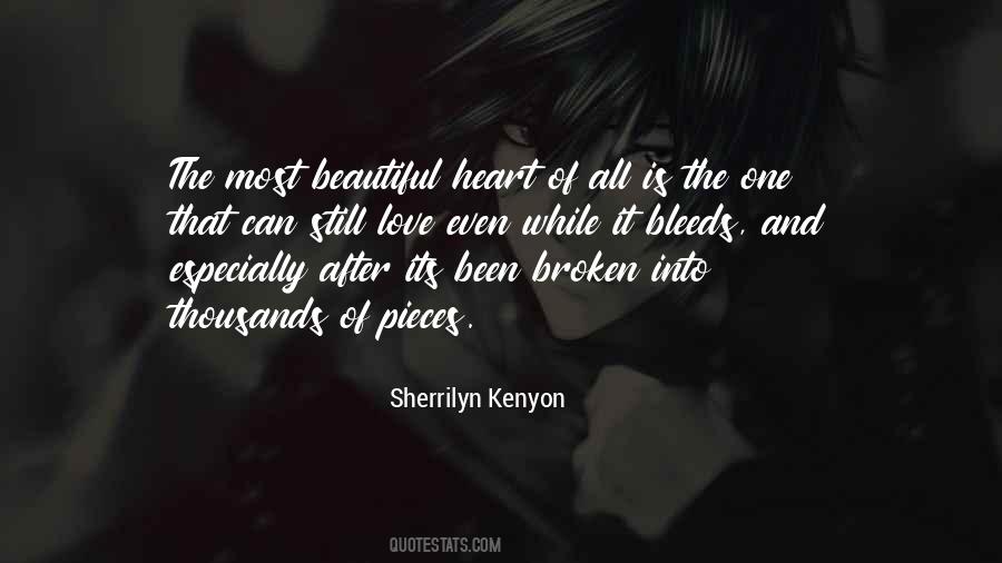 Heart Broken In Pieces Quotes #743549