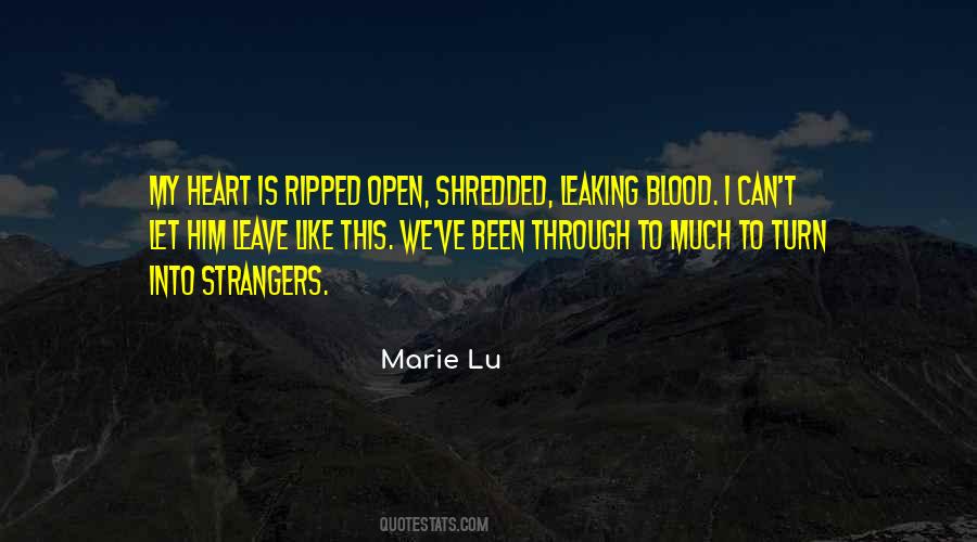 Heart Broken Open Quotes #1540305