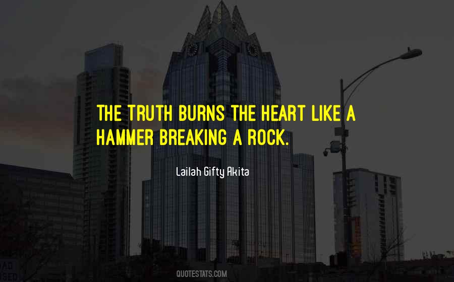 Heart Burning Quotes #1060924