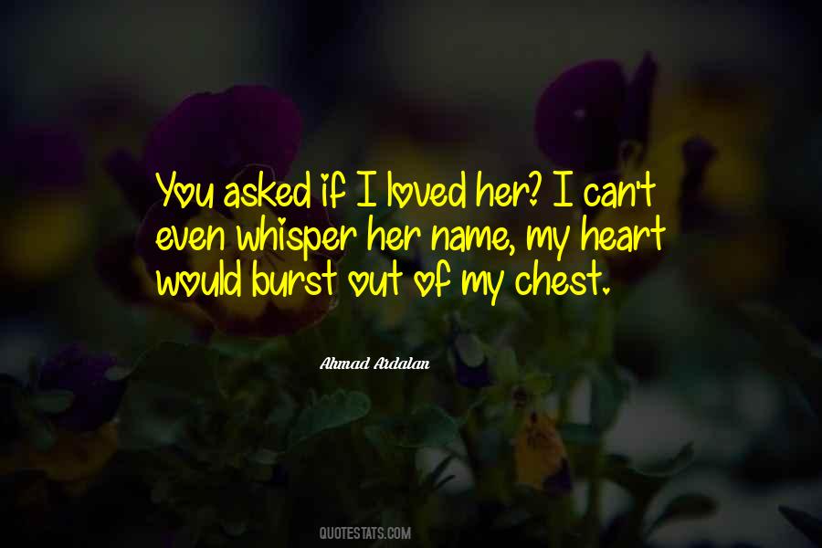 Heart Burst Quotes #1191051