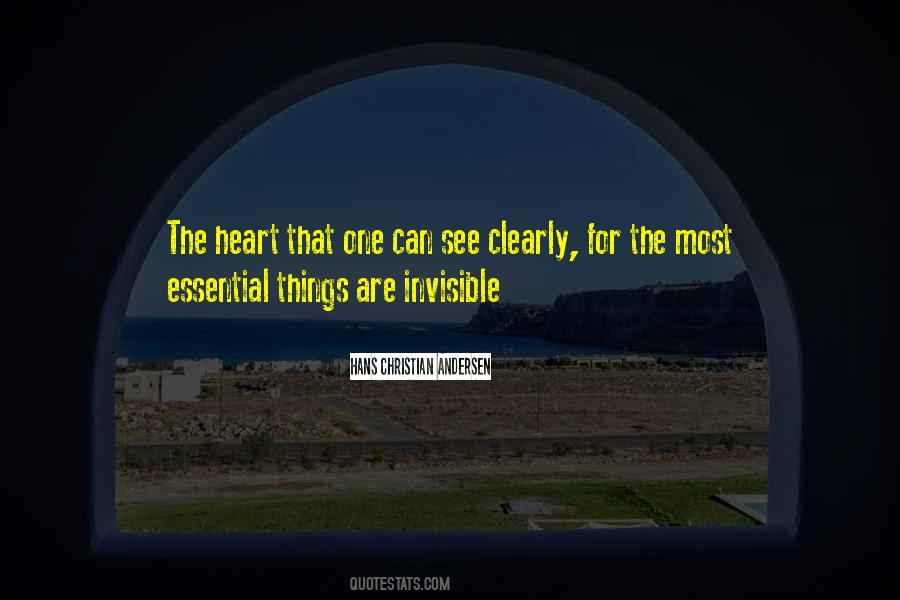 Heart Can See Quotes #294857