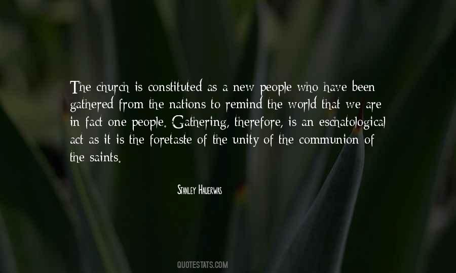 Quotes About The Communion Of Saints #1216374