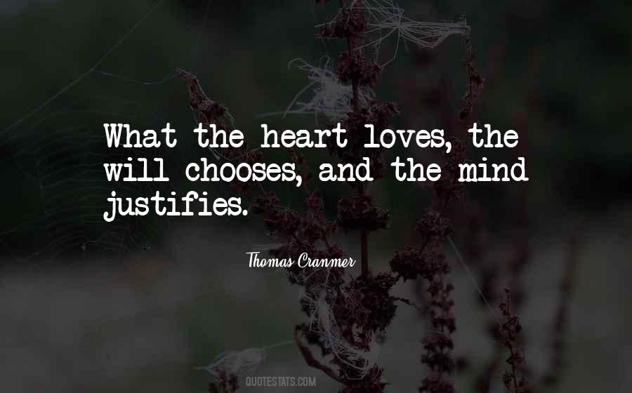 Heart Chooses Quotes #200810