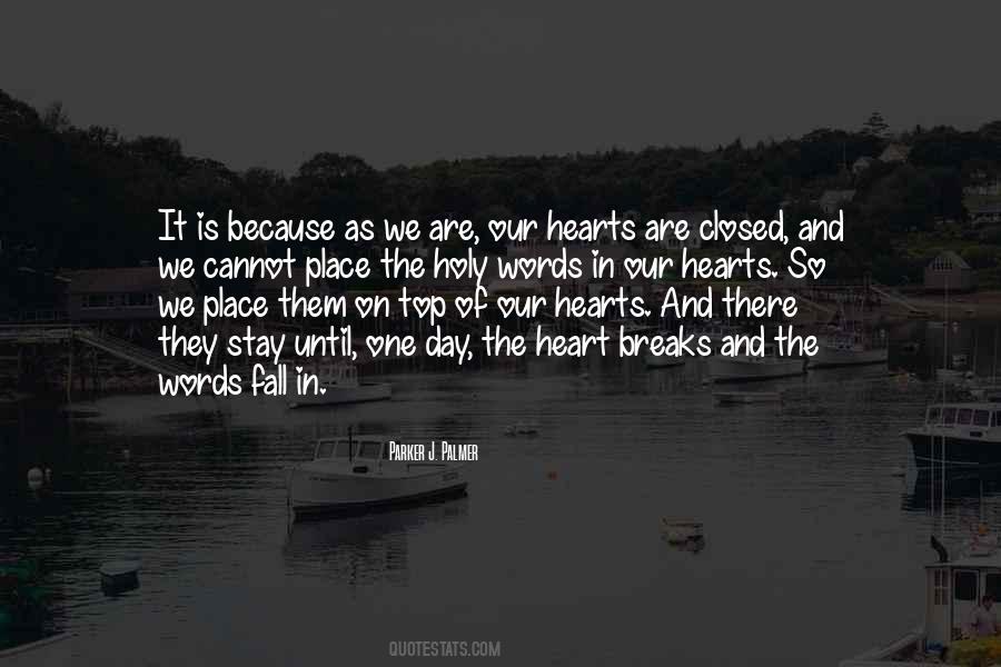 Heart Closed Quotes #89864