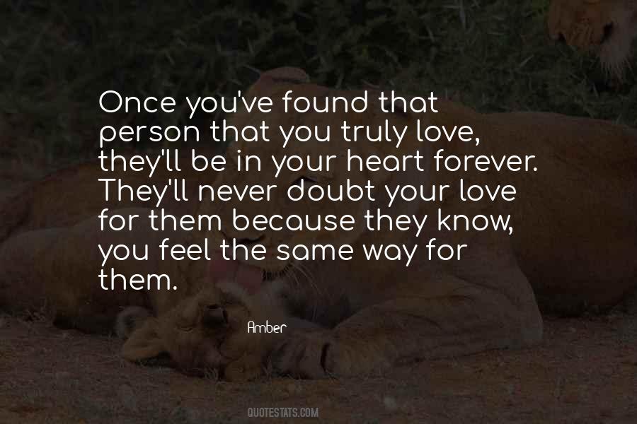 Heart Feel Love Quotes #299252