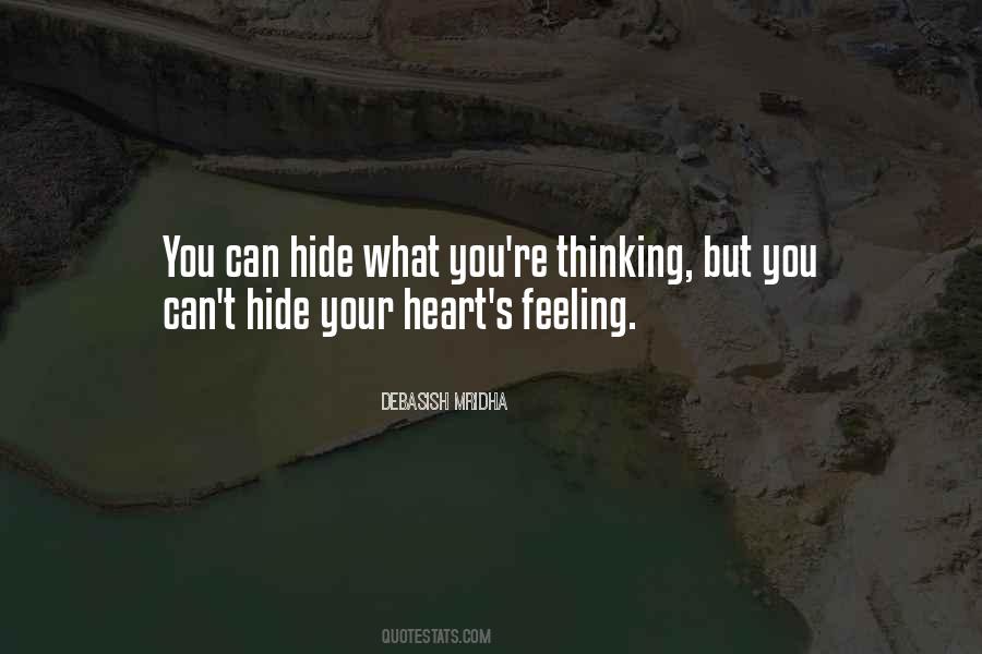 Heart Feeling Love Quotes #1001531