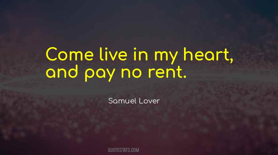 Heart For Rent Quotes #960743