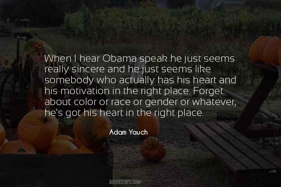 Heart In The Right Place Quotes #291526