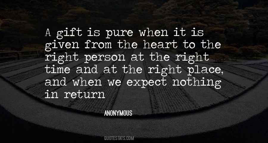 Heart In The Right Place Quotes #500338