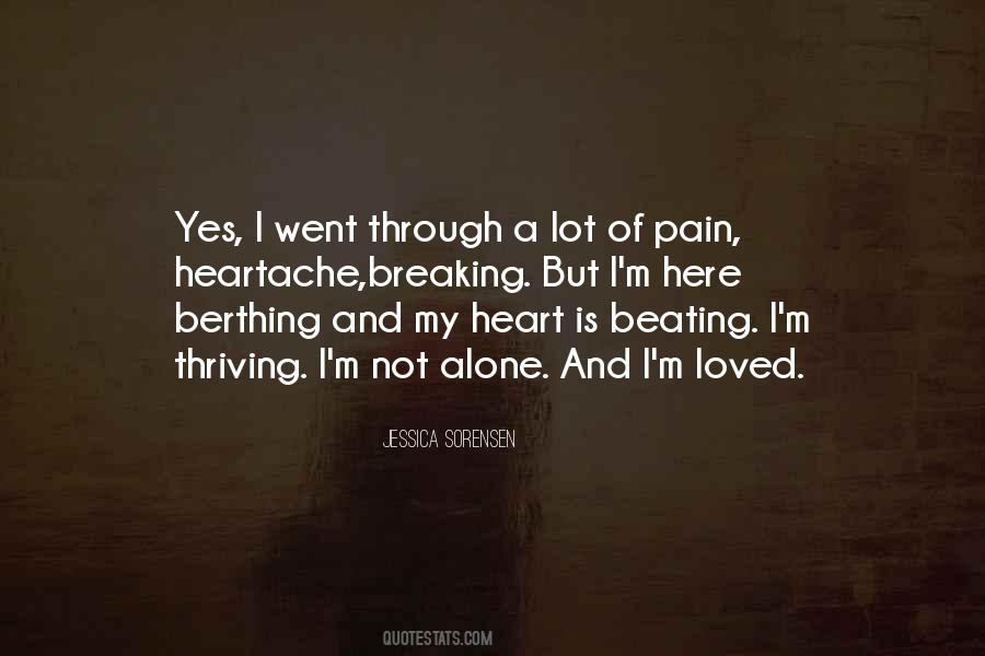 Heart Is Breaking Quotes #1383089